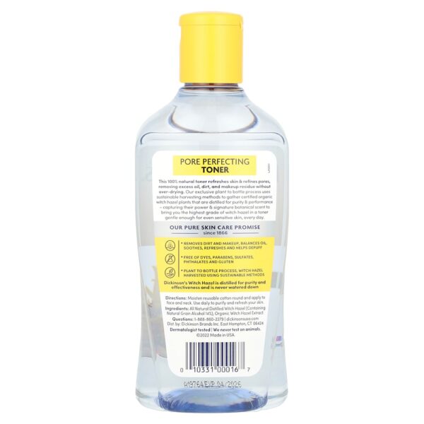 Dickinson Brands - Original Hamamélis loção tônica adstringente para os poros 473 ml
