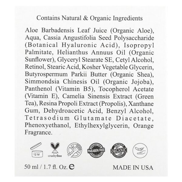 Kleem Organics - Creme Firmador para Pescoço e Colo Para Todos os Tipos de Pele 50 ml