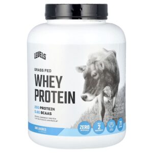 Levels - Grass Fed Whey Protein de Gado Criado no Pasto Sem Sabor 2,27 kg