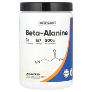 Nutricost - Beta-Alanina Sem Sabor 500 g