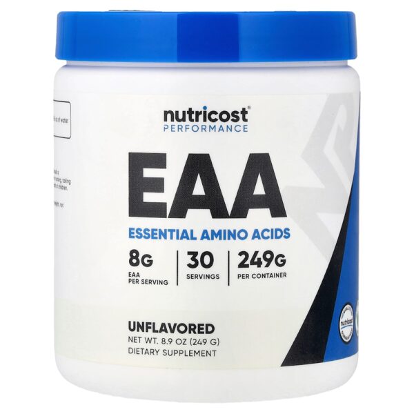 Nutricost - Desempenho EAA Sem Sabor 249 g