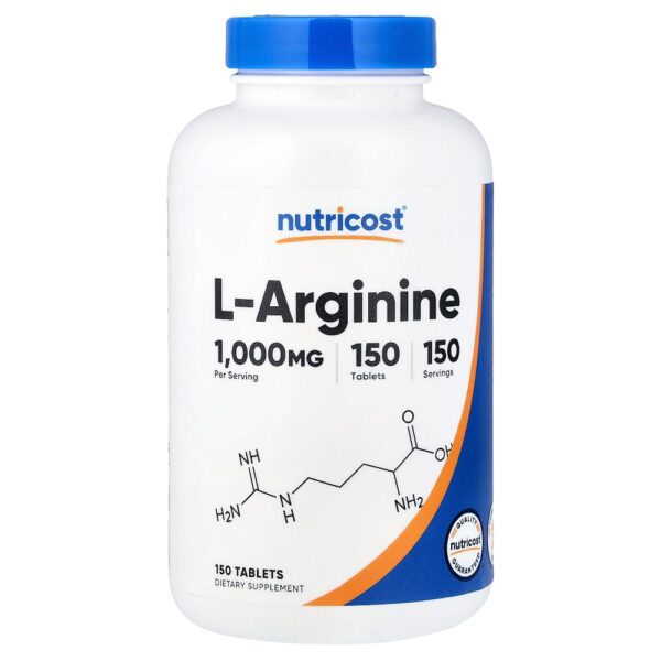 Nutricost - L-Arginina 1.000 mg 150 Comprimidos