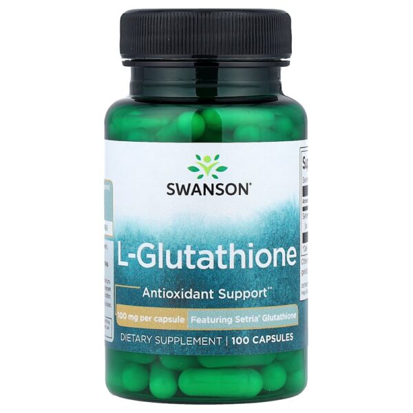 Swanson Vitamins - L-Glutationa 100 mg 100 Cápsulas