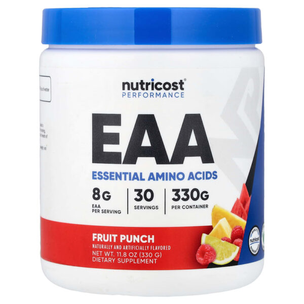 Nutricost - Desempenho EAA Sabor Ponche de Frutas 330 g