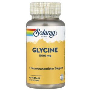 Solaray - Glicina 1.000 mg 60 VegCaps