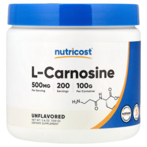 Nutricost - L-carnosina Sem Sabor 100 g
