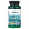 Swanson Vitamins - L-Histidina 500 mg 60 Cápsulas Veganas