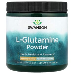 Swanson Vitamins - L-Glutamina em Pó 340 g