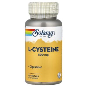 Solaray - L-cisteína 500 mg 30 VegCaps