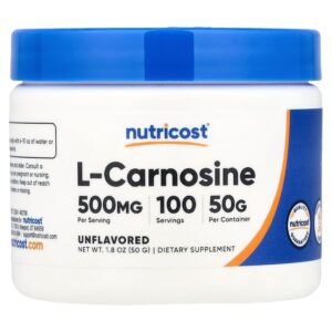 Nutricost - L-Carnosina Sem Sabor 50 g