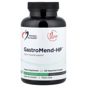 Designs For Health - GastroMend-HP 120 Cápsulas Vegetarianas
