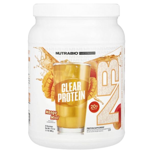 Nutrabio Labs - Clear Protein Névoa de Manga 489 g