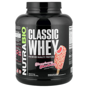 Nutrabio Labs - Classic Whey Bolo de Morango 2,27 kg