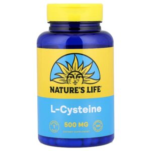 Nature's Life - L-cisteína 500 mg 100 cápsulas