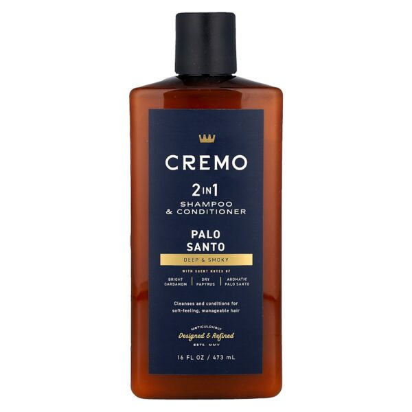 Cremo - Shampoo e Condicionador 2 em 1 Palo Santo 475 ml