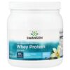 Swanson Vitamins - Whey Protein em Pó Baunilha 420 g Certificada rBGH-Free