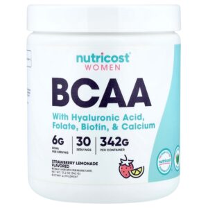 Nutricost - Women BCAA Limonada de Morango 342 g