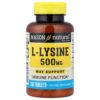 Mason Natural - L-lisina 100 Comprimidos