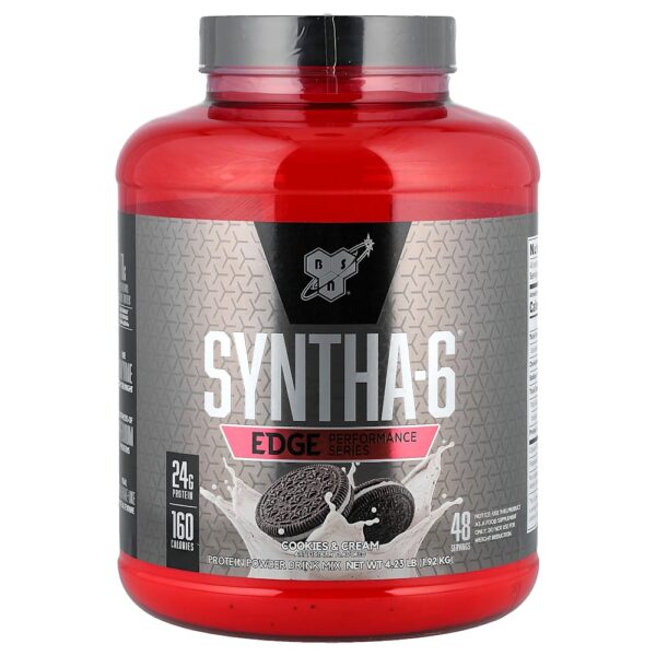 BSN - Syntha-6 Edge Mistura para Bebida de Proteína em Pó Cookies e Creme 1,92 kg