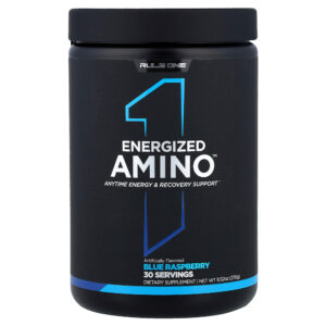 24-263.jpg Rule One Proteins - Energized Amino Framboesa Azul 270 g