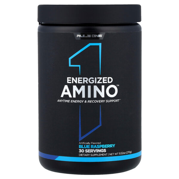 Rule One Proteins - Energized Amino Framboesa Azul 270 g