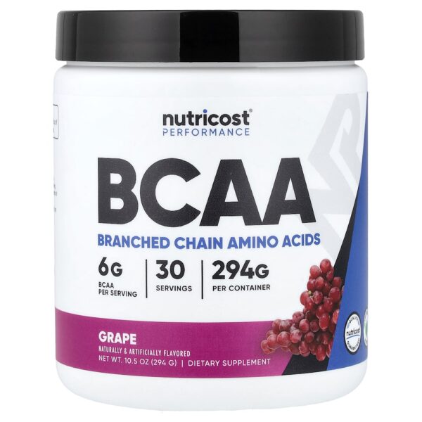 Nutricost - Performance BCAA Uva 294 g