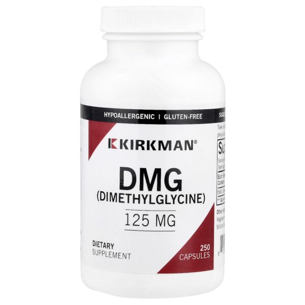 Kirkman Labs - DMG 125 mg 250 Cápsulas