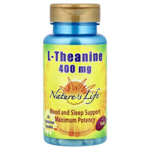 Nature's Life - L-Theanine 60 Cápsulas Vegetarianas