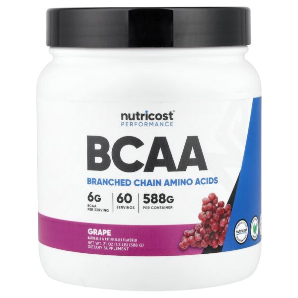 Nutricost - Performance BCAA Uva 588 g