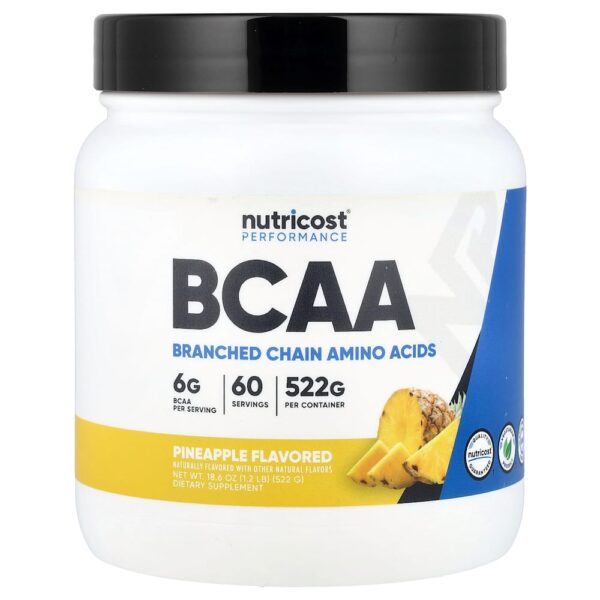 Nutricost - Performance BCAA Abacaxi 522 g
