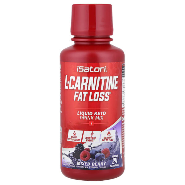 24-286.jpg Isatori - L-Carnitina Frutos Silvestres Mistos 360 ml