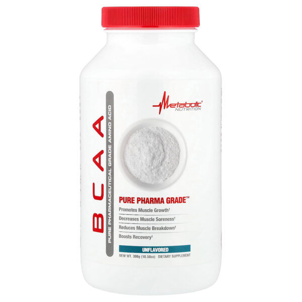 Metabolic Nutrition - BCAA Sem Sabor 300 g