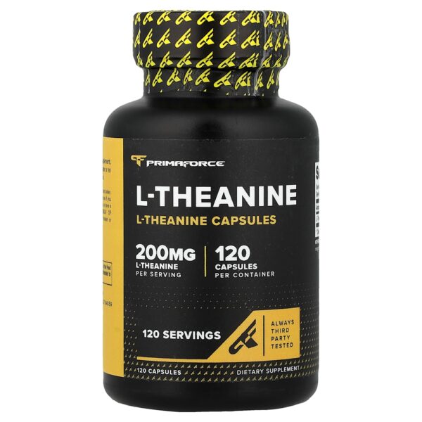 Primaforce - L-teanina 200 mg 120 cápsulas