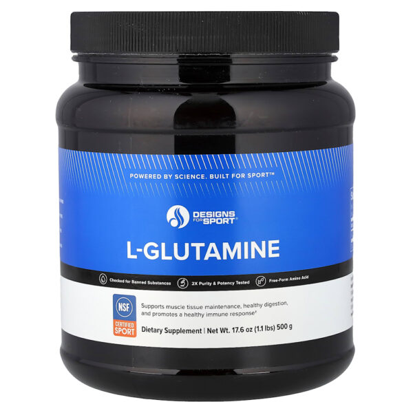 24-314.jpg Designs For Health - Designs For Sport L-Glutamina 500 g (499 g)