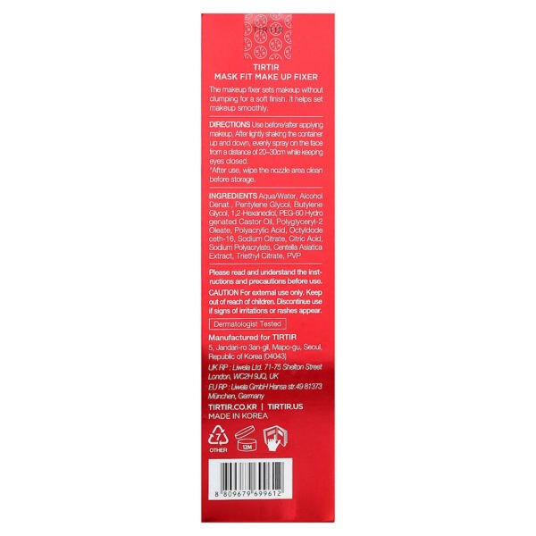 TIRTIR - Mask Fit Fixador de Maquiagem 80 ml