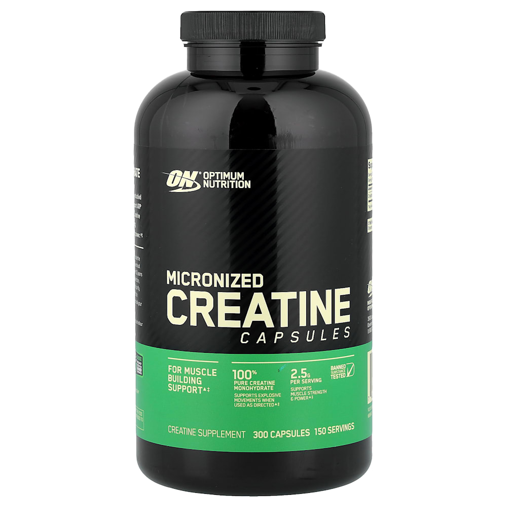 Optimum Nutrition Creatina em cápsulas 300 un.
