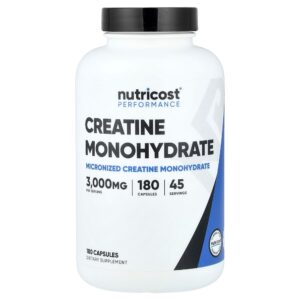 24-35.jpg Nutricost - Performance Creatina Mono-Hidratada 180 Cápsulas (750 mg por Cápsula)