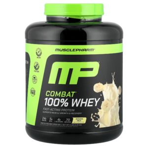 MusclePharm - Combat 100% Whey Leite de Banana 2,25 kg