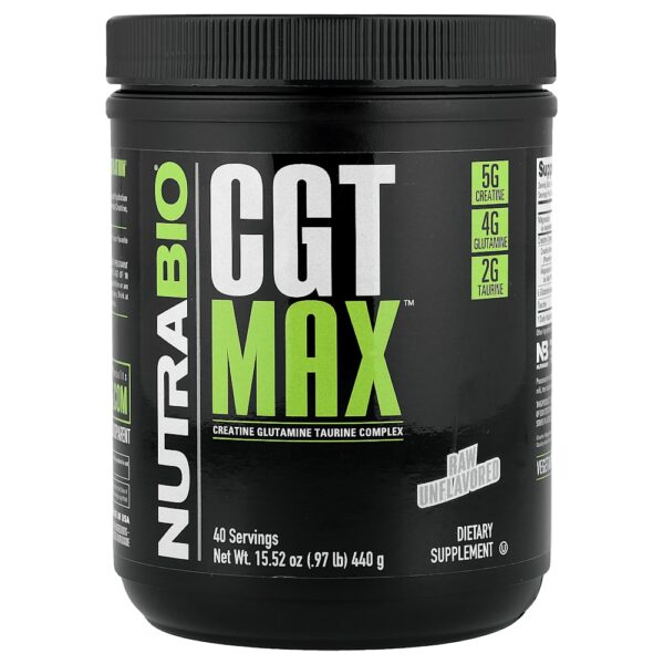 Nutrabio Labs - CGT MAX Sem Sabor 440 g