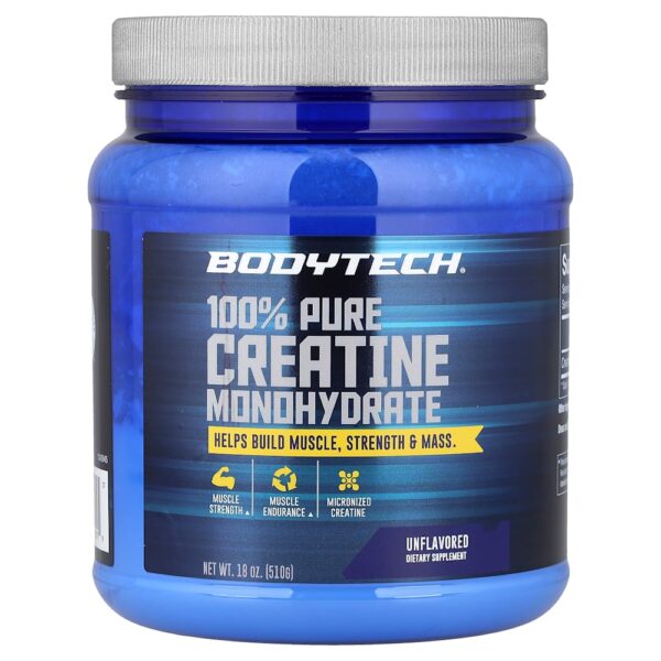 BodyTech - Creatina Mono-hidratada 100% Pura Sem Sabor 510 g
