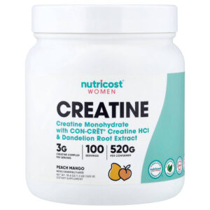 24-68.jpg Nutricost - Mulheres Creatina Pêssego e Manga 520 g (544 g)