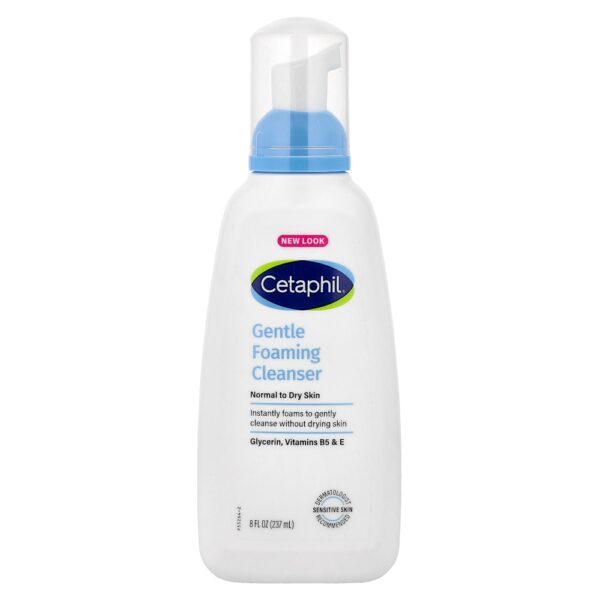 Cetaphil - Espuma de Limpeza Suave Pele Normal a Seca 235 ml