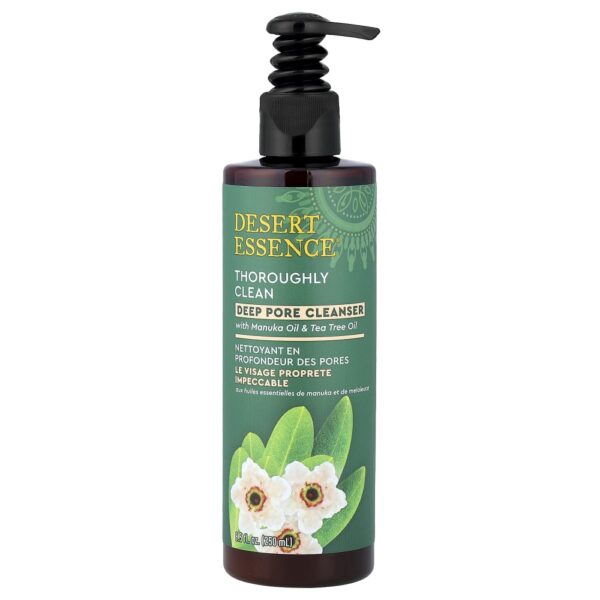 24-78.jpg Desert Essence - Limpe Completamente o Produto de Limpeza Profundo dos Poros 250 ml