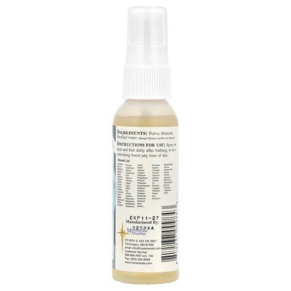 Morningstar Minerals - Spray Rejuvenescedor para Estimular a Derme 60 ml