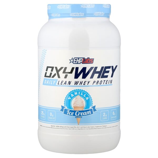 EHPlabs - OxyWhey Lean Whey Protein Sorvete de Baunilha 825 g