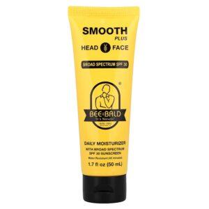 24-90.jpg Bee Bald - Smooth Plus Hidratante Diário para a Cabeça e o Rosto FPS 30 50 ml