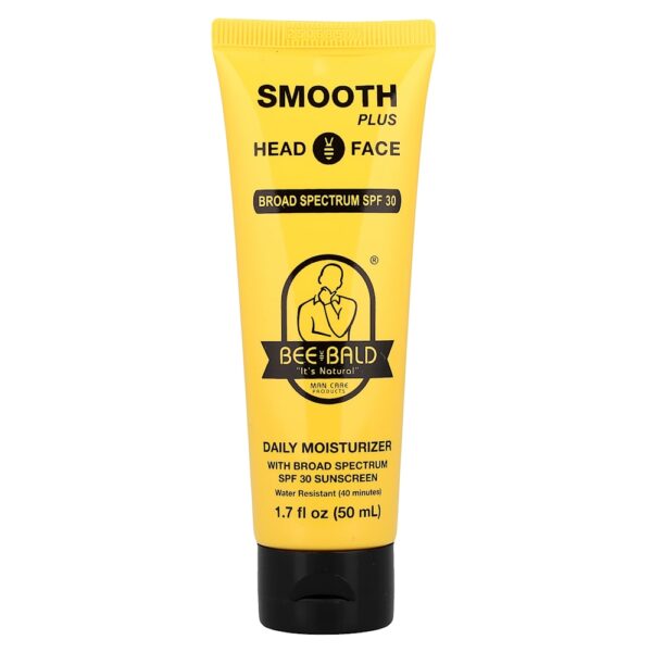 Bee Bald - Smooth Plus Hidratante Diário para a Cabeça e o Rosto FPS 30 50 ml