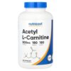 Nutricost - Acetil L-Carnitina 500 mg 180 Cápsulas