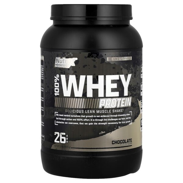 25-3.jpg Nutrex Research - 100% Whey Protein Chocolate 923 g
