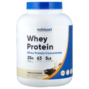 Nutricost - Concentrado de Proteína Whey Baunilha 2 g